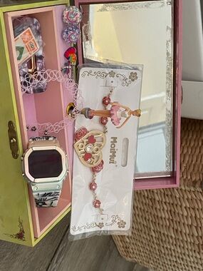 Kids jewelry and jewelry box
